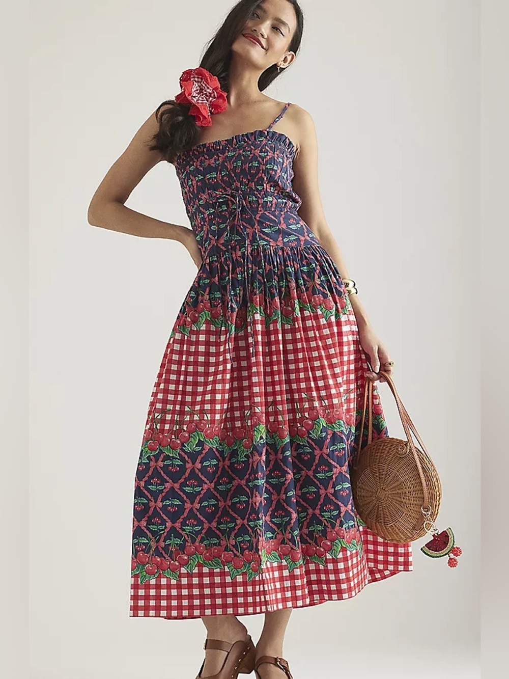 Damson Madder Kelia Midi Dress 4